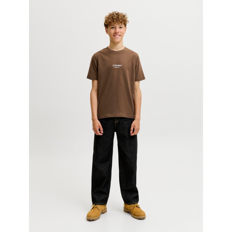 JACK & JONES Junior Soho S/S T-shirt - Cocoa