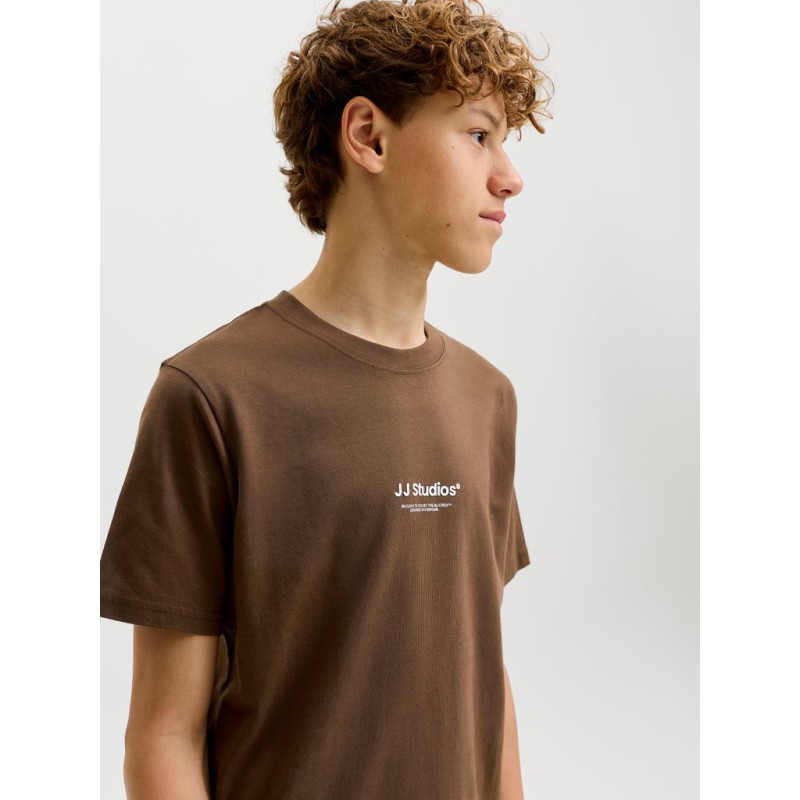 JACK & JONES Junior Soho S/S T-shirt - Cocoa