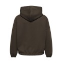 ONLY CARMAKOMA Carlett lynlås scuba hoodie - Bracken