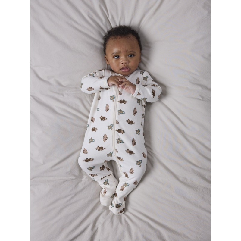 NAME IT Baby Natdragt 2-pak - Jet Stream / Sesame