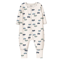 NAME IT Baby Natdragt 2-pak biler - Jet Stream / Ashley Blue