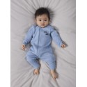 NAME IT Baby Natdragt 2-pak biler - Jet Stream / Ashley Blue