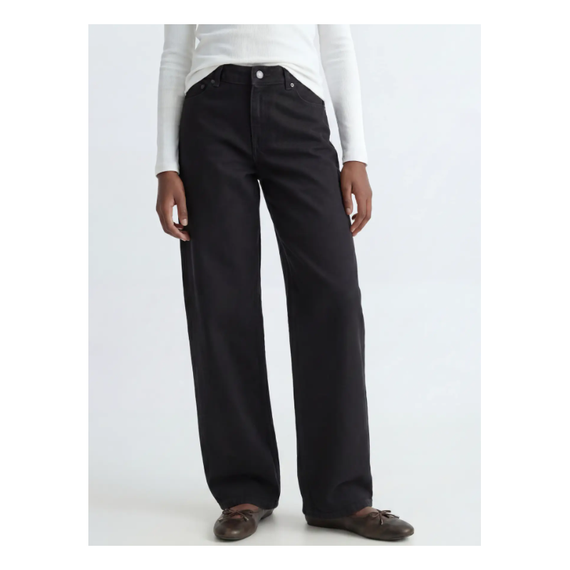 JJXX Teen Fuji barrel R402 denim jeans - Black Denim