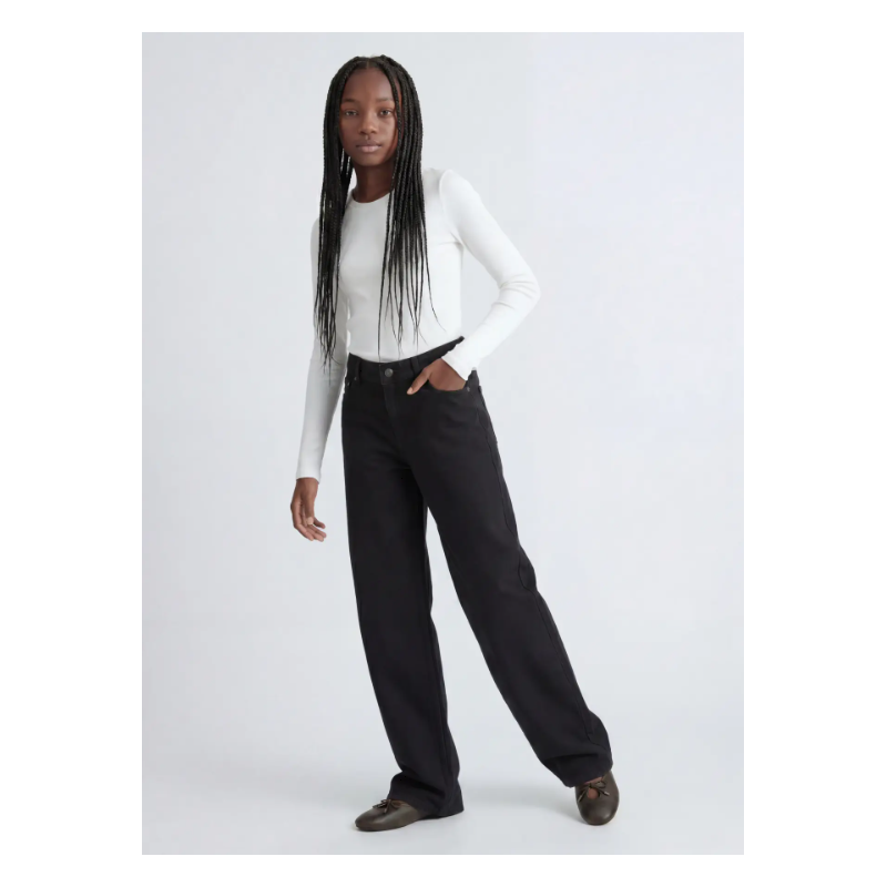 JJXX Teen Fuji barrel R402 denim jeans - Black Denim