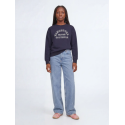 JJXX Teen Fuji barrel R200 denim jeans - Blue Denim Mid Blue