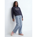 JJXX Teen Fuji barrel R200 denim jeans - Blue Denim Mid Blue