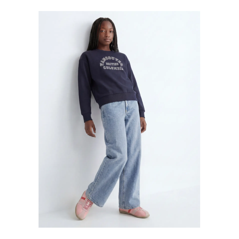 JJXX Teen Fuji barrel R200 denim jeans - Blue Denim Mid Blue