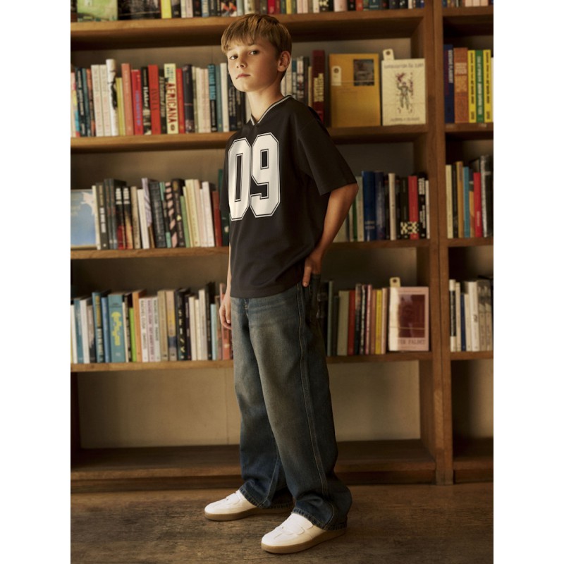 NAME IT Kids Milas kortærmet T-shirt - Peat