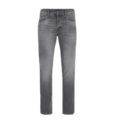 JACK & JONES Plus Mike Original Tapered Jeans - Grey Denim