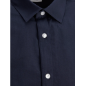 JACK & JONES Junior Langærmet skjorte - Navy Blazer
