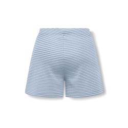 KIDS ONLY Pamia stribede shorts - Cashmere Blue Thin White Stripes