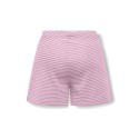 KIDS ONLY Pamia stribede shorts - Sweet Lilac Thin White Stripes