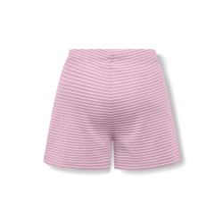 KIDS ONLY Pamia stribede shorts - Sweet Lilac Thin White Stripes