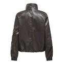 ONLY Mini Faux læder jakke - Raven