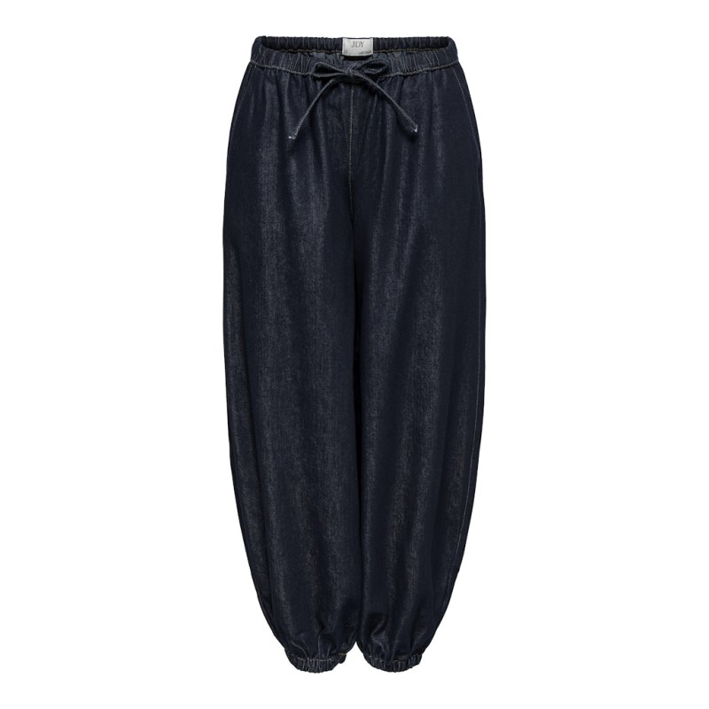 JDY Sansa Genie bukser - Dark Blue Denim