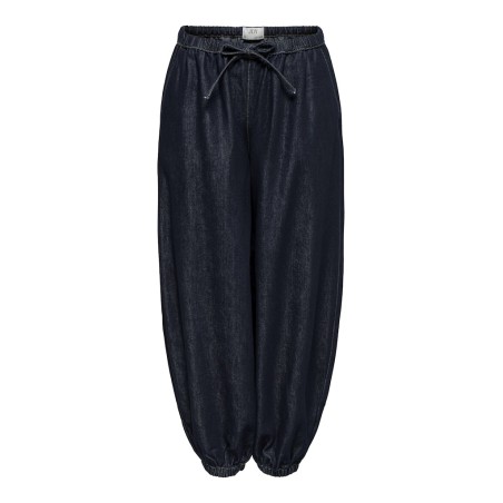 JDY Sansa Genie bukser - Dark Blue Denim