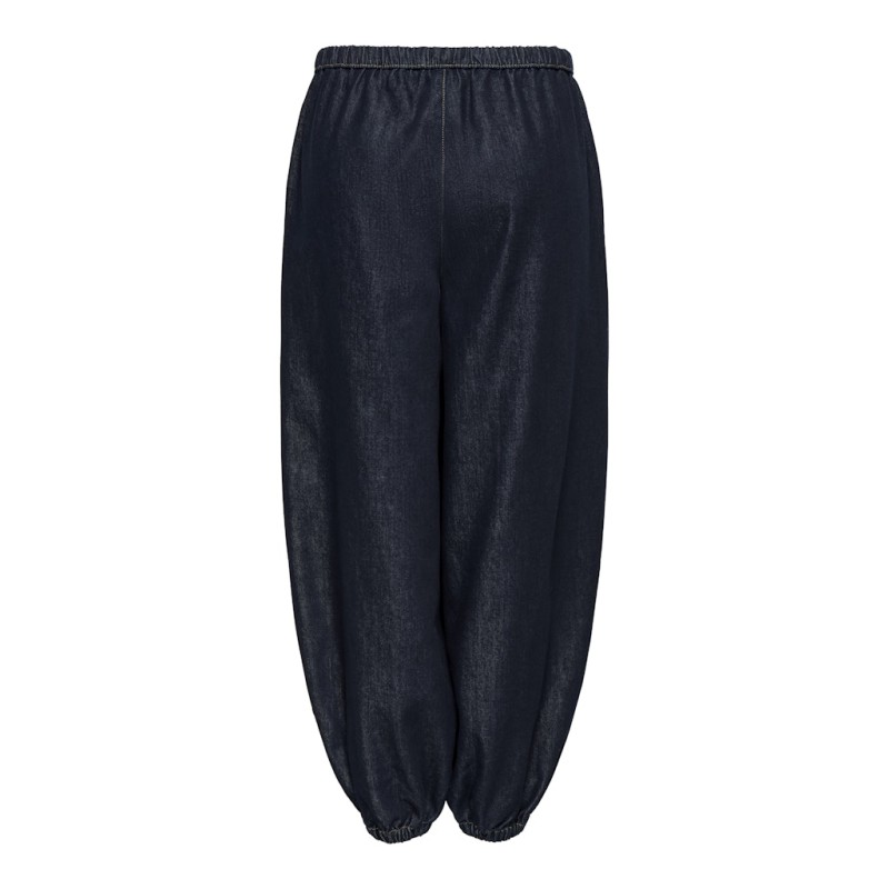 JDY Sansa Genie bukser - Dark Blue Denim