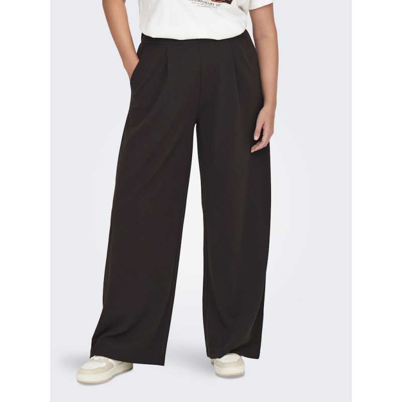 ONLY CARMAKOMA Stilla Pants - Black Coffee