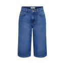 ONLY Maria baggy X-lange shorts - Medium Blue Denim