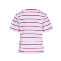 JJXX Annie stribet kortærmet T-shirt - Fiji Flower / Bright White