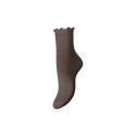 PIECES Afia Strømper - Hot Fudge