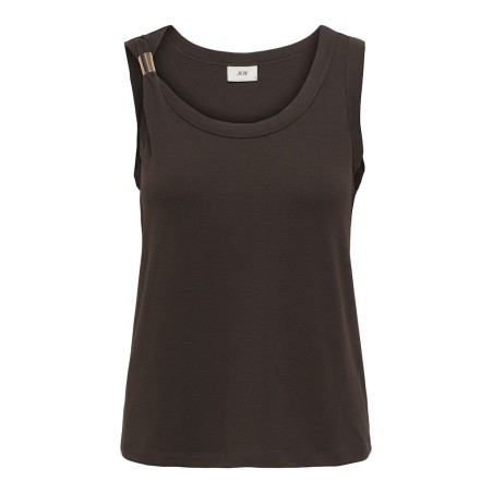 JDY Uffa S/L top - Chicory Coffee