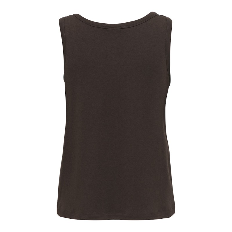 JDY Uffa S/L top - Chicory Coffee