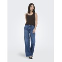 JDY Uffa S/L top - Chicory Coffee