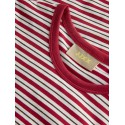 JJXX Gigi kortærmet stribet T-shirt - Scarlet Sage / Vanilla