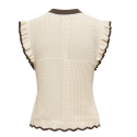 JDY Violet strik flæse pullover - Birch/ Bracken