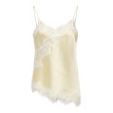 JDY Fifi Asym. Lace Top - Double Cream