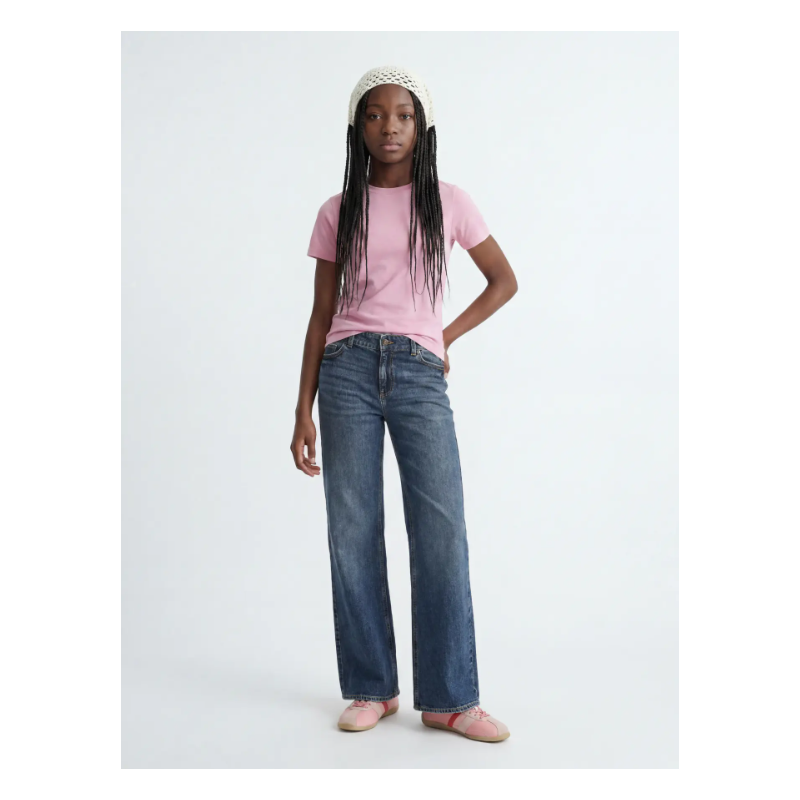 JJXX Teen Gigi stretch kortærmet t-shirt - Orchid Smoke