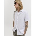 JACK & JONES Sommer Kortærmet hør skjorte - Hvid