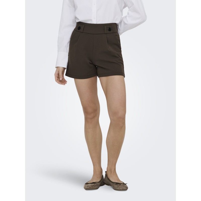 JDY Geggo Life shorts - Chocolate Brown