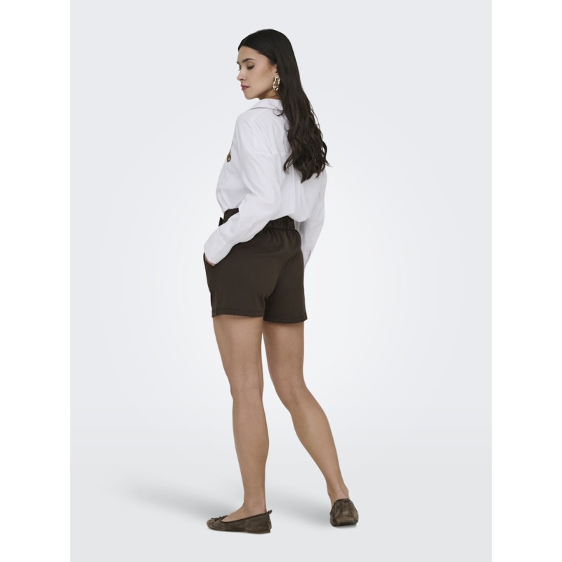 JDY Geggo Life shorts - Chocolate Brown