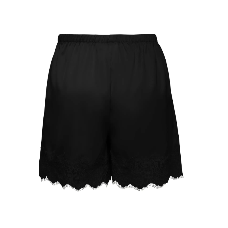JDY Alana mellemhøj blonde shorts - Sort