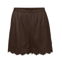 JDY Alana mellemhøj blonde shorts - Delicioso