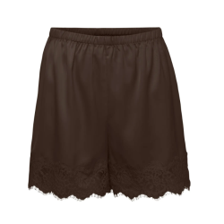JDY Alana mellemhøj blonde shorts - Delicioso