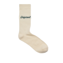 JACK & JONES Norrebro tennis  3-pak strømper - Antique White Feather Gray
