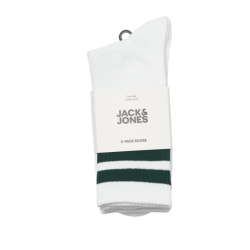 JACK & JONES Travis tennis 3-pak strømper - Hvid