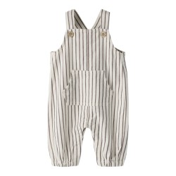 NAME IT Baby Luciano overall - Antique White