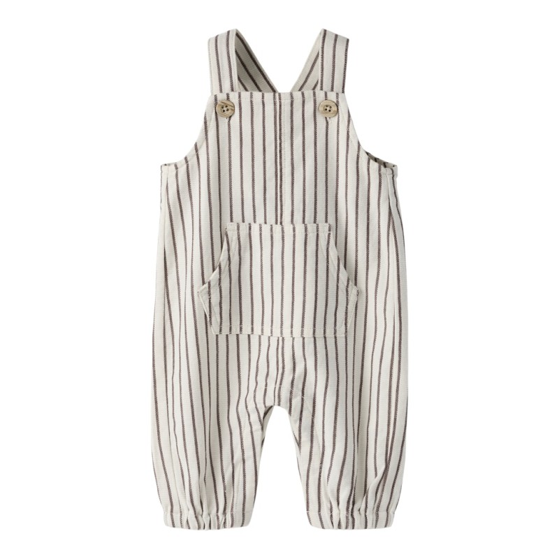 NAME IT Baby Luciano overall - Antique White