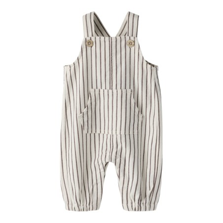 NAME IT Baby Luciano overall - Antique White