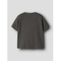NAME IT Mini Laus kortærmet regular t-shirt - Peat