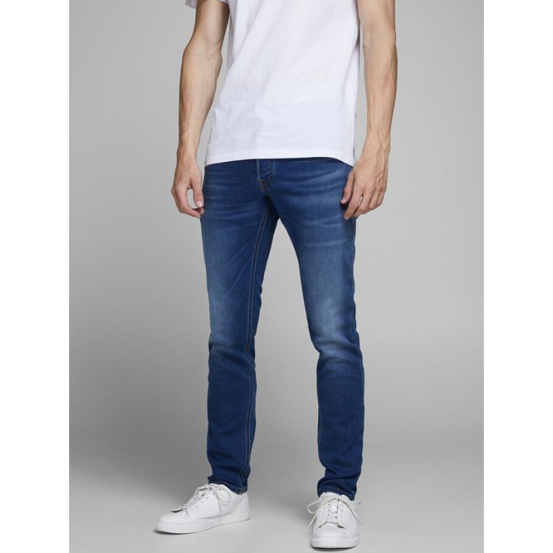 JACK & JONES GLENN SLIM JEANS 006 - INDIGO KNIT