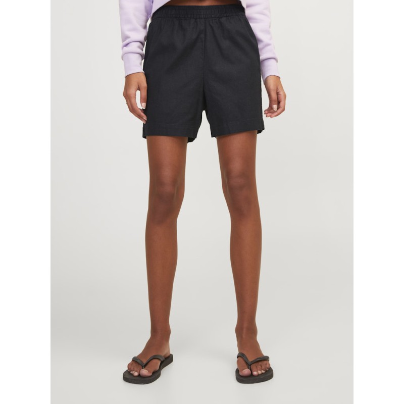 JJXX Ella sommer hør shorts - Sort