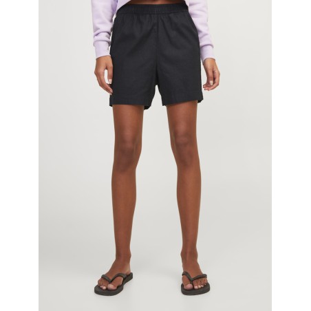 JJXX Ella sommer hør shorts - Sort