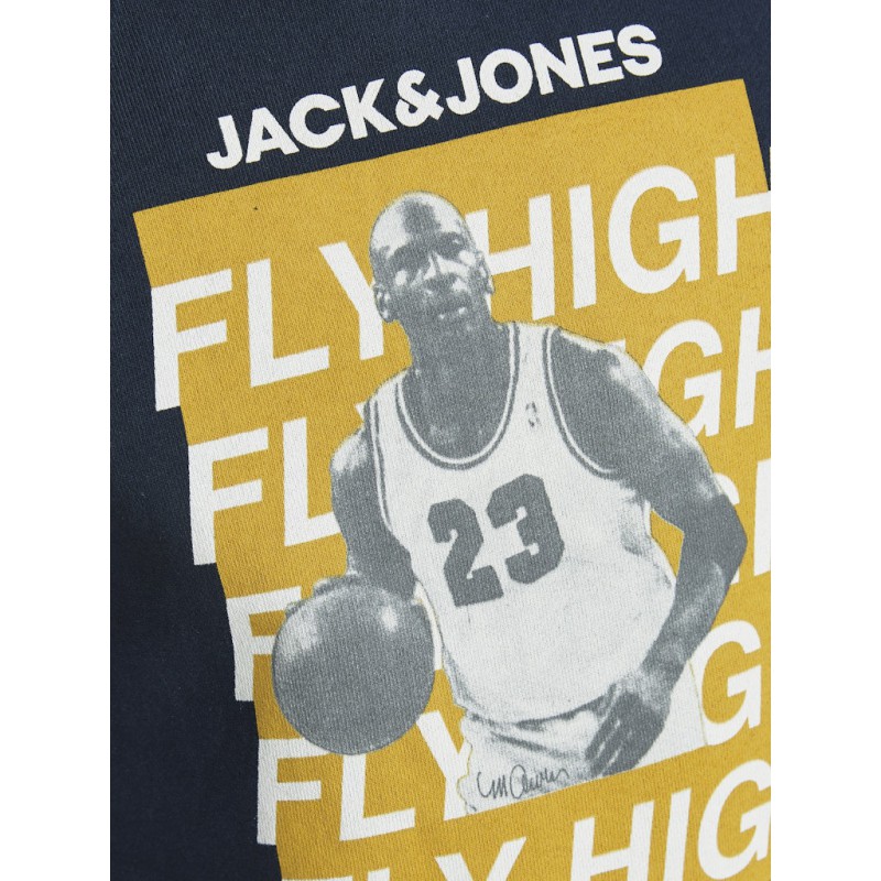JACK & JONES Junior NBA Legends sweat hoodie - Sort / Navy Blazer