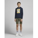 JACK & JONES Junior NBA Legends sweat hoodie - Sort / Navy Blazer