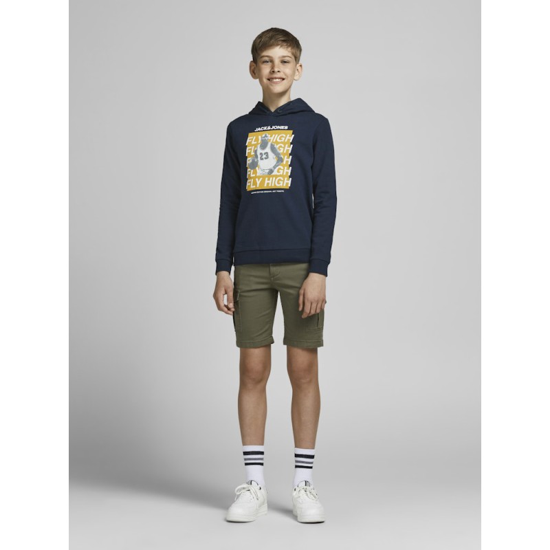JACK & JONES Junior NBA Legends sweat hoodie - Sort / Navy Blazer